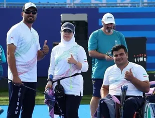 بانوی کماندار تبریزی در پارالمپیک2024 باز هم نقره گرفت