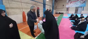 تقدیر از اعضای فعال گردان کوثر حوزه زینبیه