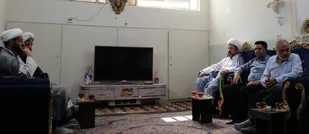 تجدید میثاق مسئولان سپاه الغدیر با آرمان&zwnj;های شهدا در دیدار با خانواده شهید &laquo;محسن زارع&raquo;