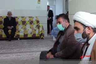 دیدار با خانواده شهیدان علی اکبر نوری و محمد رضا هراتیان در دامغان
