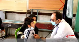 ارائه خدمات رایگان پزشکی در مناطق محروم خوزستان