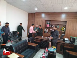 مراسم تودیع و معارفه مسئول سازمان بسیج مهندسین کشاورزی باغملک