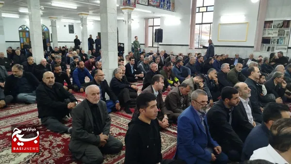 مراسم شهید مدافع امنیت علیرضا آقاجانی