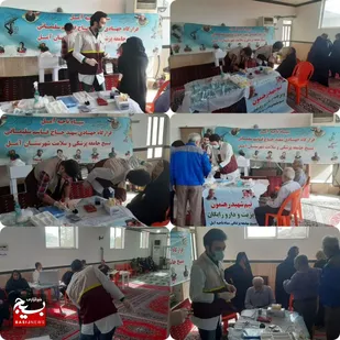 ارائه خدمات بهداشتی درمانی رایگان به بیش از ۲۰۰ هزار نفر توسط گروه های جهادی بسیج جامعه پزشکی آمل