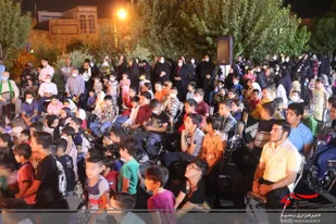 برپایی جشن خیابانی &laquo;غدیر&raquo; در بلوار شهید محمود آبادی قم