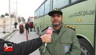 ۳۵۰ نفر از مردم شهرستان آبیک راهی سرزمین های نور شدند
