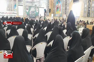 ویژه برنامه اجتماع بسیجیان در سرخه برگزار شد