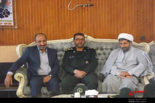دیدار فرماندهی و مسئول نمایندگی ولی&zwnj;فقیه سپاه تویسرکان با فرماندار جدید این شهرستان