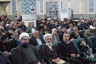 یادواره شهدای طلبه و دانشجوی شهرستان بهاباد برگزار شد/شهدا مکتبشان استقامت بود