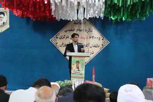 افتتاحیه کنگره امام خمینی (ره) و ۶۲۰۰ شهید استان مرکزی با نقش آفرینی دانش آموزان در شهرستان کمیجان