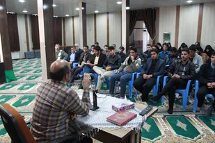 جلسه توجیهی سرمایه انسانی بسیج ناحیه میبد برگزار شد