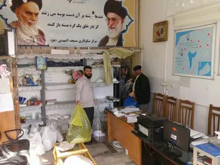 جمع آوری کمک های بسیجیان پایگاه امام علی(ع) و امام حسن مجتبی(ع) شاهرود+تصاویر