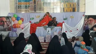 جشن روز دختر در مروست/ تجلیل ازدختران نمونه بسیجی