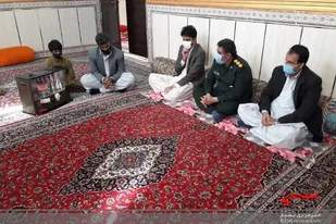 دیدار با جانباز عبدالحمید جهاندیده در سیب و سوران