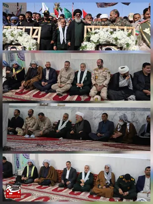 وداع با لاله&zwnj;های سوخته در لیالی پرفروغ قدر / میهمانان افطاری ملکوت در آغوش فرمانده