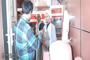 بازدید شورای نمایندگی ولی فقیه سپاه سلمان از بیمارستان صحرایی در ریمدان