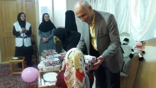 جشن دهه کرامت در مرکز نگهداری از کودکان و نوجوانان شاهرود