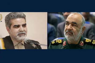 تقدیر سرلشکر سلامی از مدیر عامل سازمان خدمات درمانی نیروهای مسلح