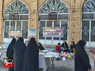 نمایشگاه اقتصاد مقاومتی بانوان بسیجی درشوشتر افتتاح شد.