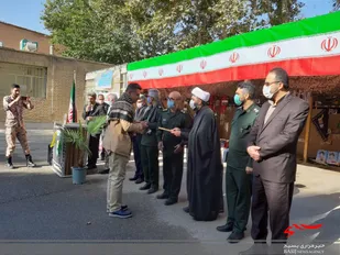 برگزاری مراسم گرامیداشت آغاز هفته دفاع مقدس در البرز