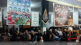 برگزاری یادواره ۵۴ شهید محله امام رضا (ع) شاهرود+ تصاویر