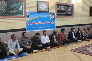 اهدا لوح و تجلیل از کانون بسیج مداحان و هنرمندان شاهرود در جشنواره ملاک اشتر بسیج استان سمنان