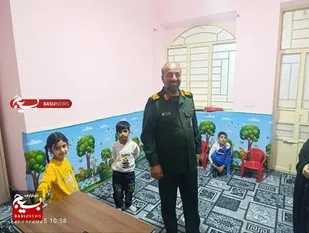 بازدید فرمانده سپاه شهرستانی سراوان  از خانه کودک حضرت رقیه (سلام&zwnj;الله&zwnj;علیها) این شهرستان