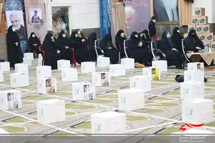 نهضت مومنانه بانوان بسیجی در سالروز ولادت اسوه ایثار و استقامت