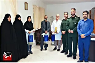 تجلیل فرمانده سپاه ناحیه همدان از پزشکان جهادی