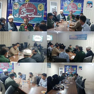 نشست خبری گرامیداشت هفته دفاع مقدس در ناحیه مقاومت بسیج حضرت ابوالفضل(ع) برگزار شد