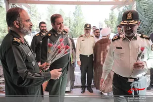 حافظان امنیت در قم تجلیل شدند +تصاویر