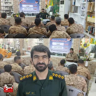 برگزاری دوره آموزش عقیدتی سیاسی ویژه سربازان وظیفه در ناحیه مقاومت بسیج گتوند