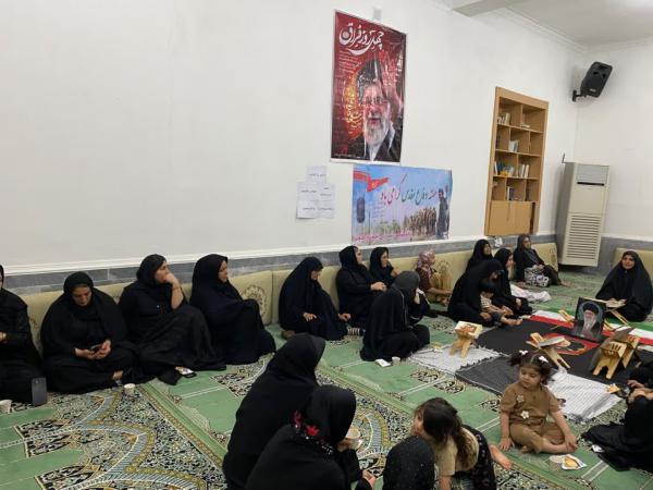 برگزاری مراسم بزرگداشت شهید سید حسن نصرالله در  روستای چاه تلخ جنوبی