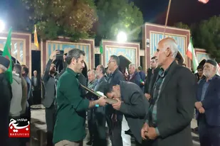 تجمع خودجوش مردمی شهر صالح آباد در بیعت با رهبری