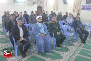 آیین تکریم معارفه مسئول تعلیم و تربیت سپاه شهرستان بوشهر