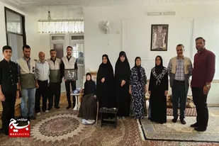 دیدار از خانواده شهدا توسط گروه&zwnj;های جهادی شهرستان کازرون انجام شد