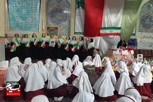 برگزاری جشن انقلاب در روستای حسین&zwnj;آباد عاشوری بهار
