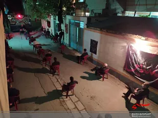 مراسم سوگواری دهه اول محرم در اشکفتک