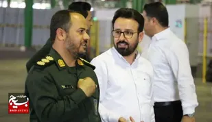 بازدید فرمانده سپاه عسلویه از شرکت پتروشیمی پادجم