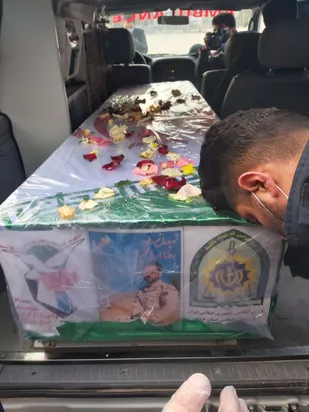 تشییع پیکر پاک شهید رضا اسد الهی، شهید مدافع وطن