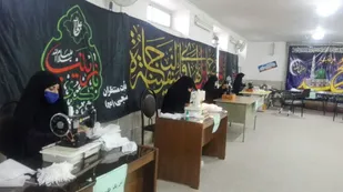 جهاد بانوان طلبه شاهرود؛ از نذر دوخت ماسک تا بسته&zwnj;های معیشتی+ تصاویر
