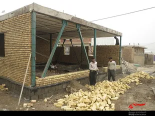 احداث 5 واحد مسکونی در شهر زلزله&zwnj;زده ازگله توسط جهادگران همدان
