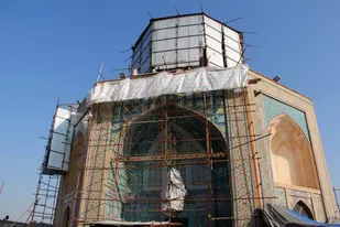 مرمت آستان مقدس امامزاده&zwnj;حسین(ع) وارد فاز جدید شد