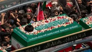 کاروان رهبر شهید ایران به بهشت هشتم رسید