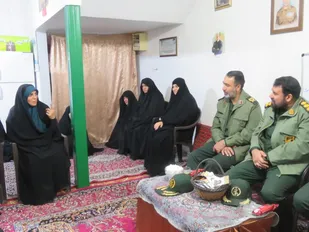 دیدار دلی فرمانده سپاه استان مرکزی با بسیجیان زرندیه
