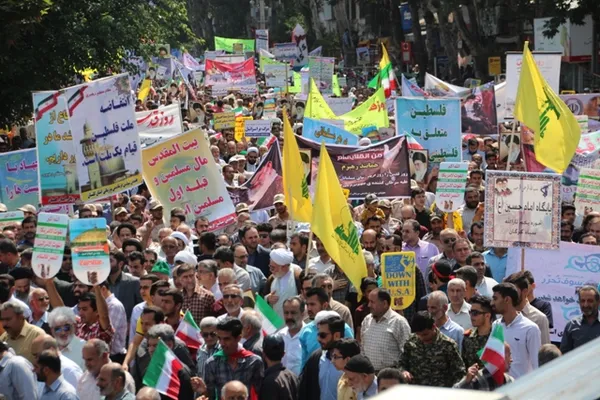 راهپیمایی روز قدس مرکز استان گلستان-تیرماه 95