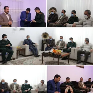 دیدار سردارشاکرمی با جانبازان سرافراز ایلامی