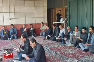 برگزاری مراسم پرفیض زیارت عاشورا به همت بسیج جامعه پزشکی سپاه ناحیه ملایر