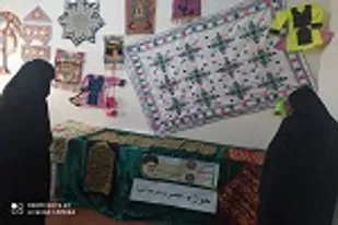 برگزاری نمایشگاه یکروزه درنصرت آباد
