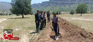 پروژه آبرسانی به مناطق محروم روستای دشتیه بخش ارمند